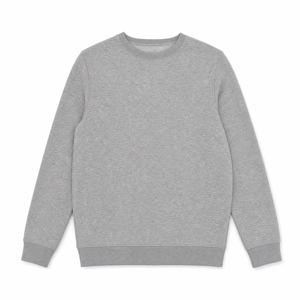 Men Round Neck Long Sleeve Sweatshirt