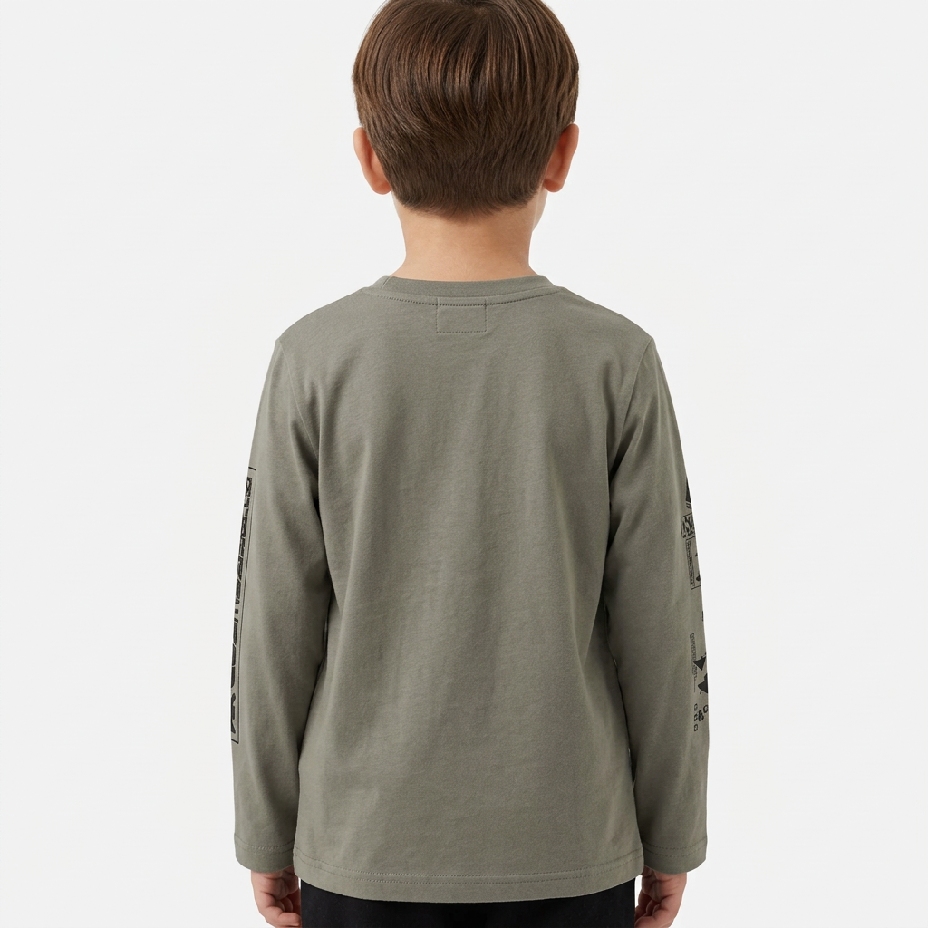 Boys Printed Long Sleeve T-Shirt