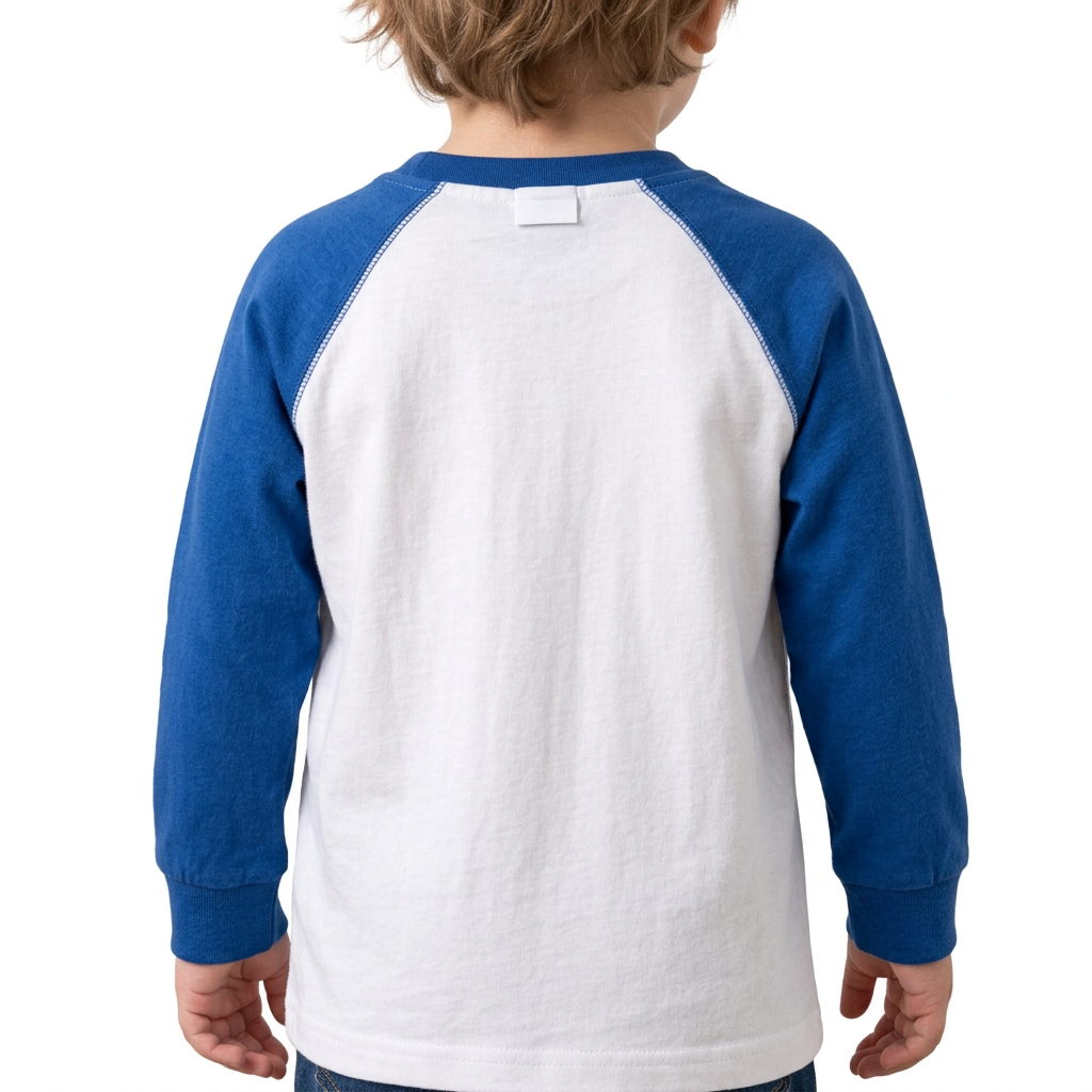Toddler Boys Printed Raglan Long Sleeve T-Shirt