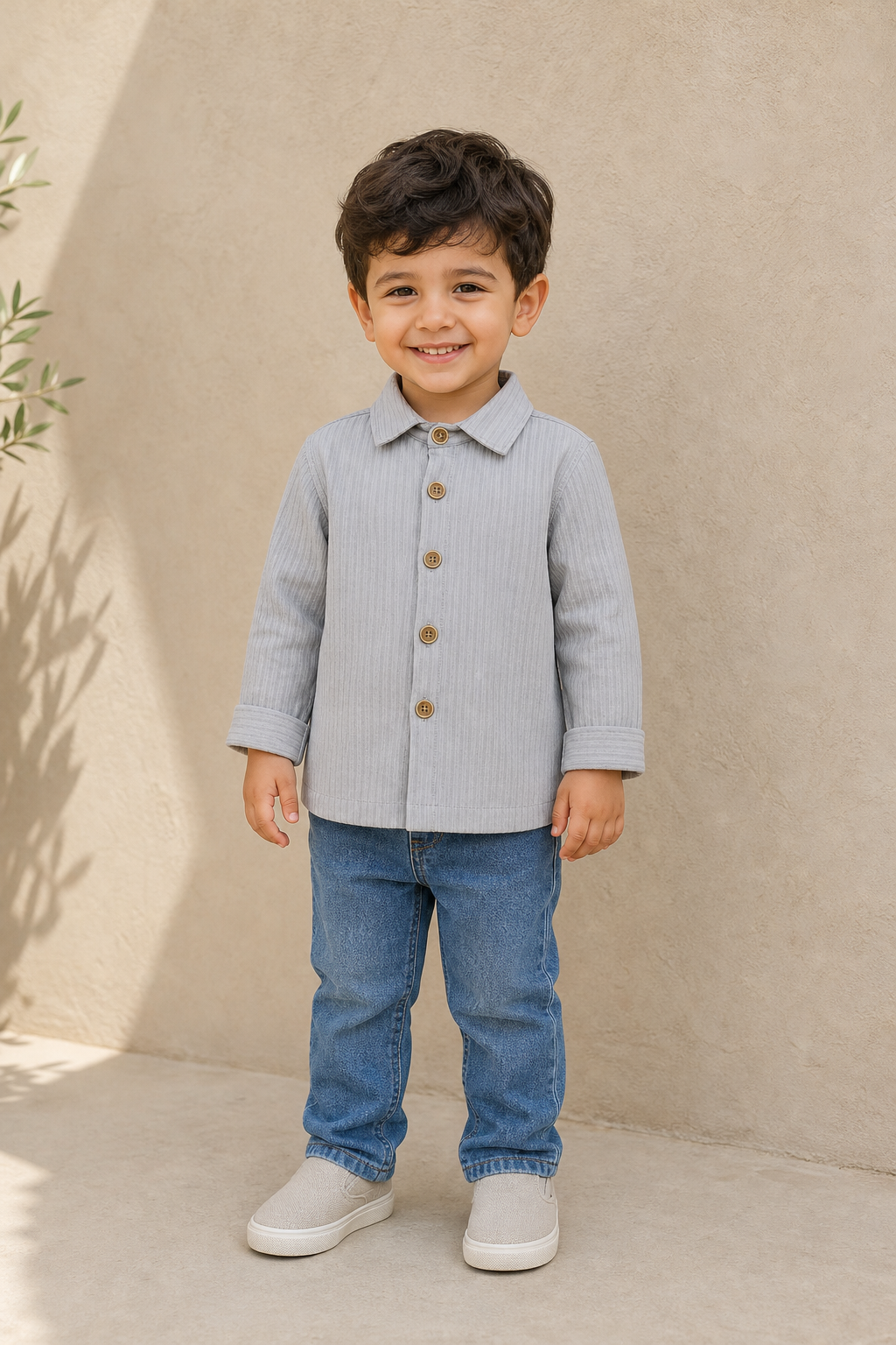 GREY - on model