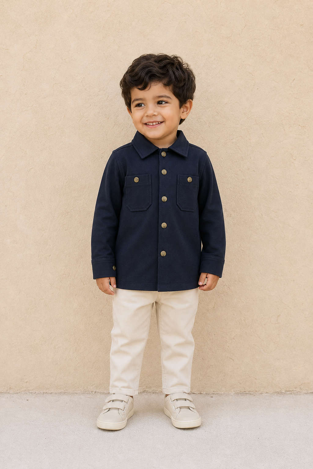 NAVY - on model
