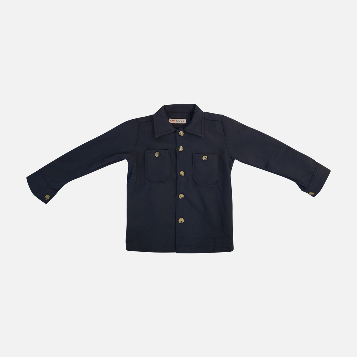 Boys Long Sleeve Pocket Shirt