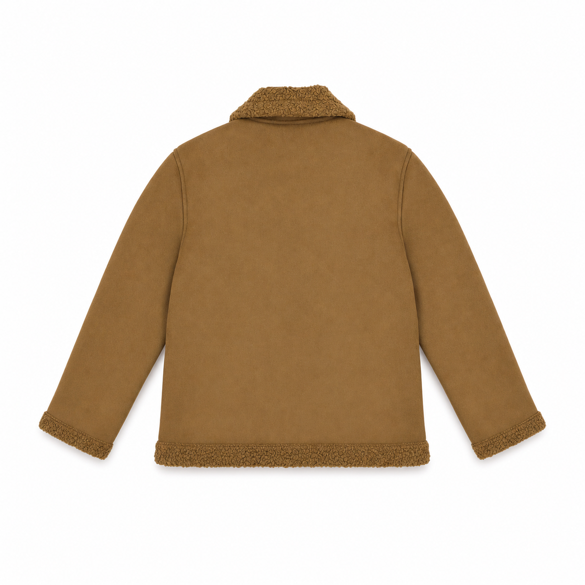 Fur Collar Zip Jacket