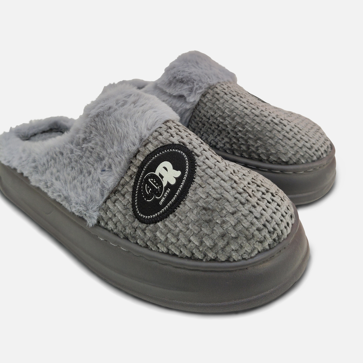 Men Winter Faux Fur Slipper