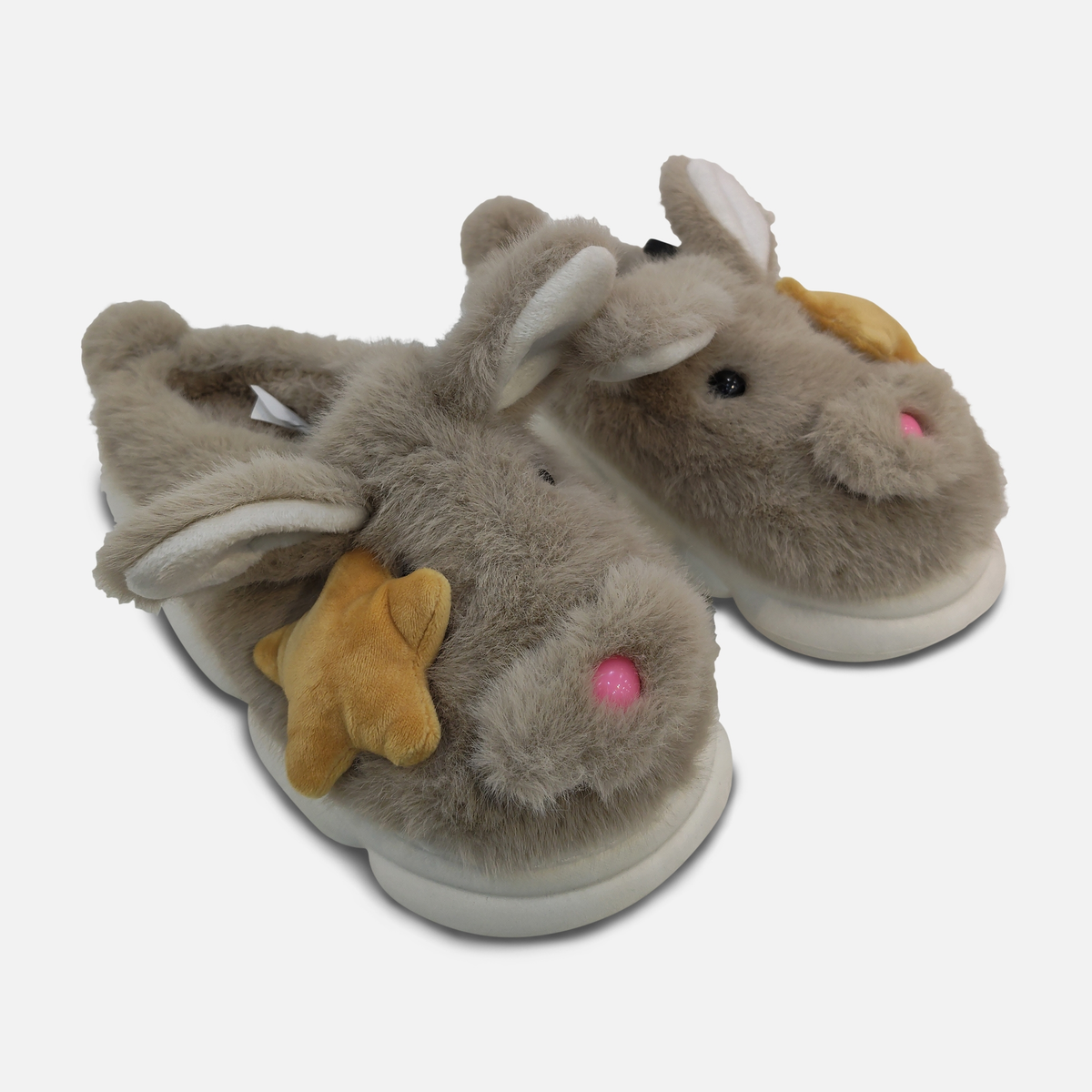 Women Plush Bunny Slippers