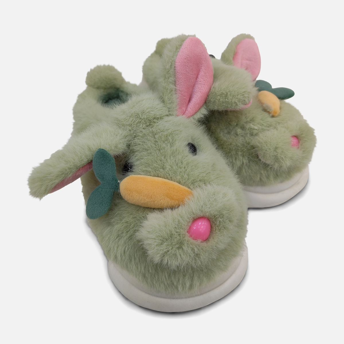 Women Plush Bunny Slippers