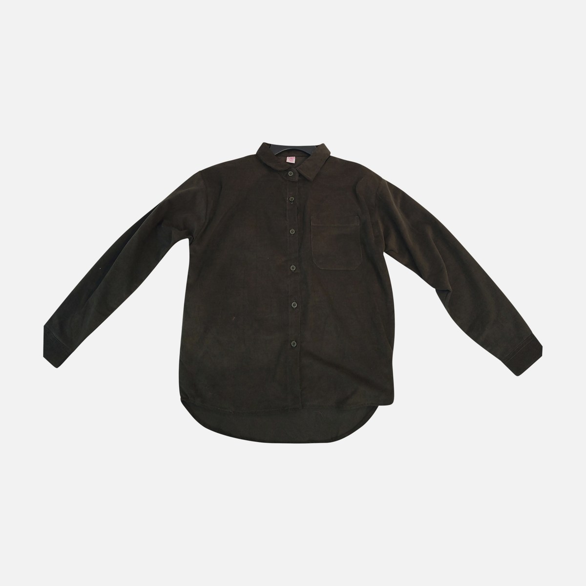 Girls Corduroy Long Sleeve Shirt