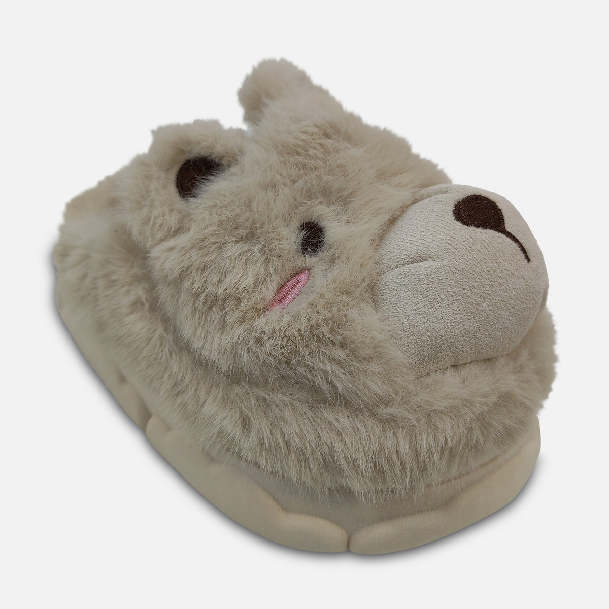 Kids Plush Bear Slippers