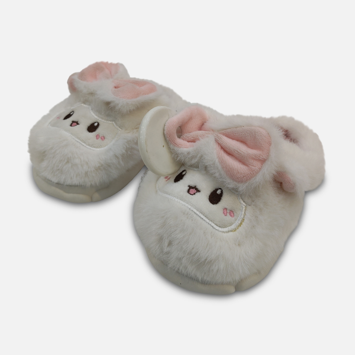 Girls Plush Character Slippers