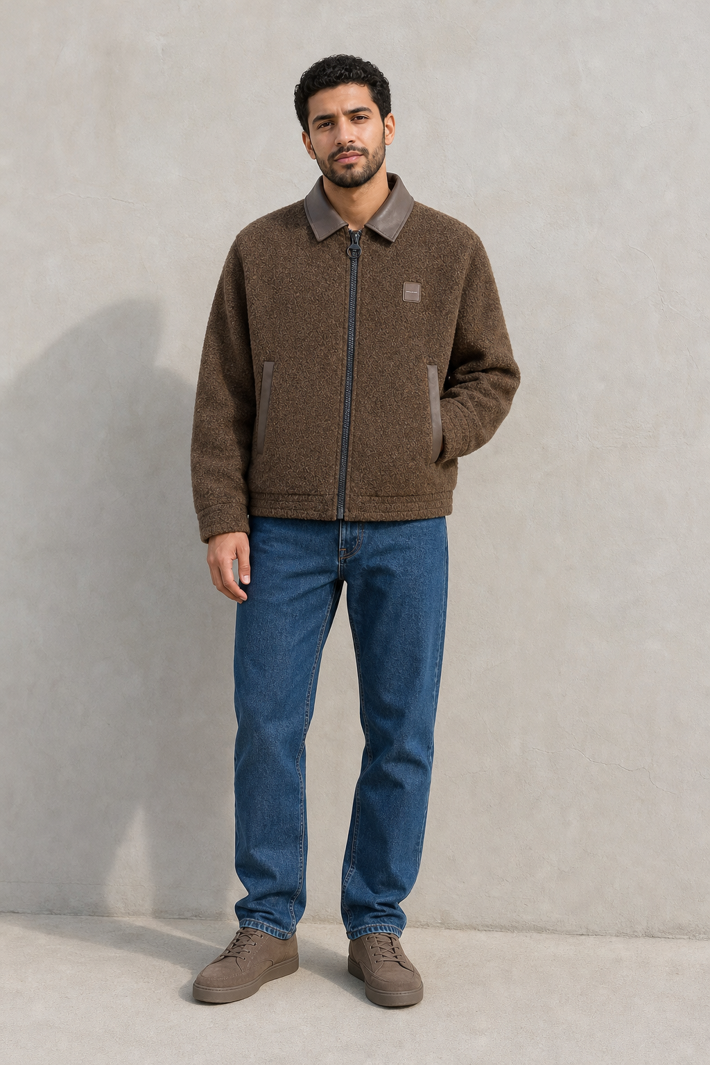 BROWN - on model