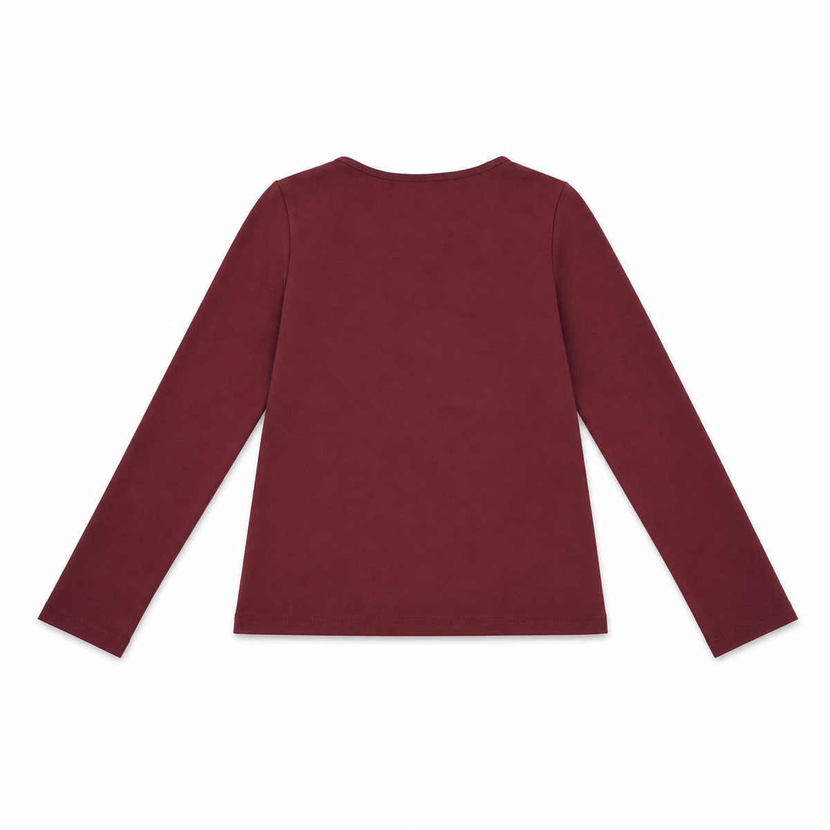 Women Basic Round Neck Long Sleeve T-Shirt