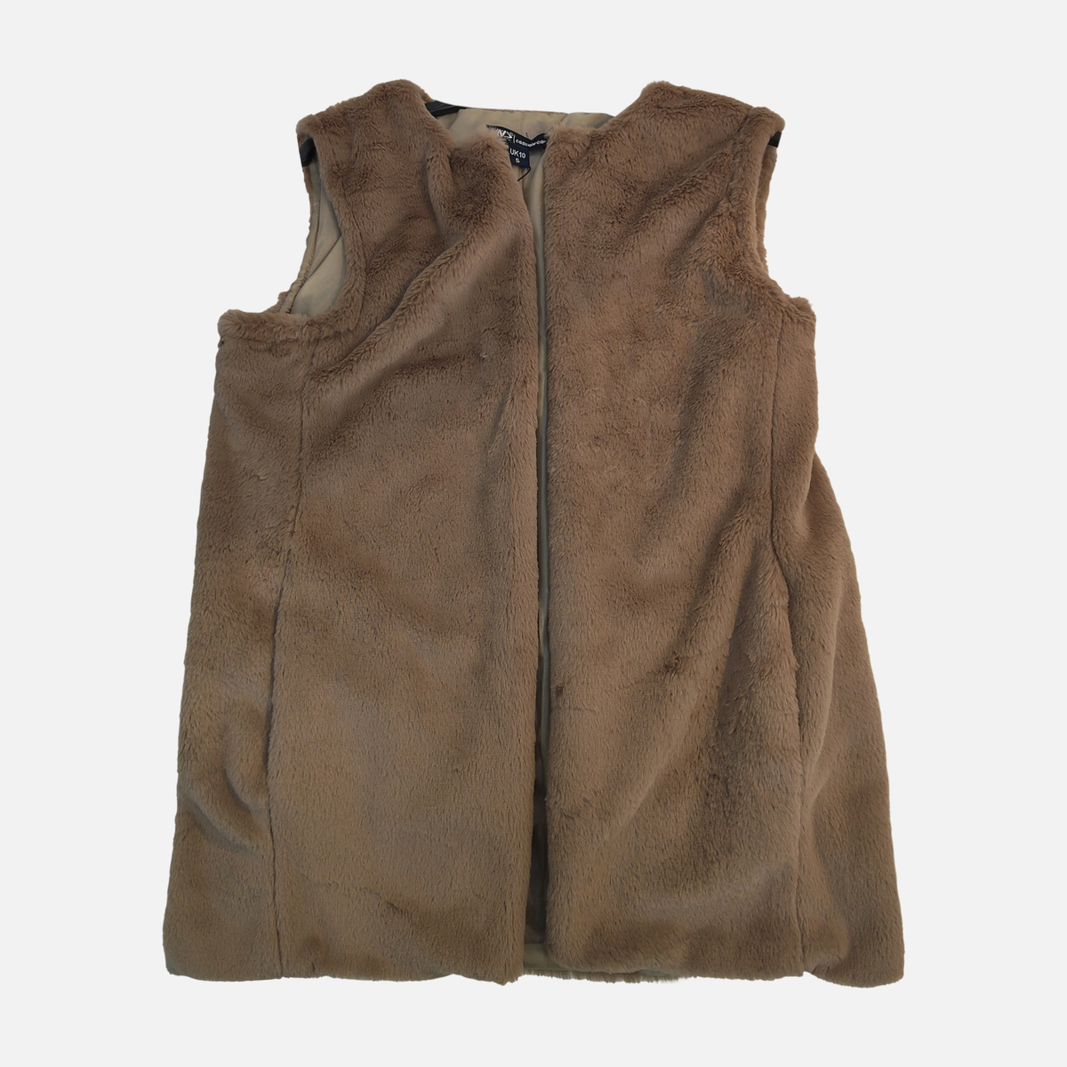 Women Faux Fur Sleeveless Vest