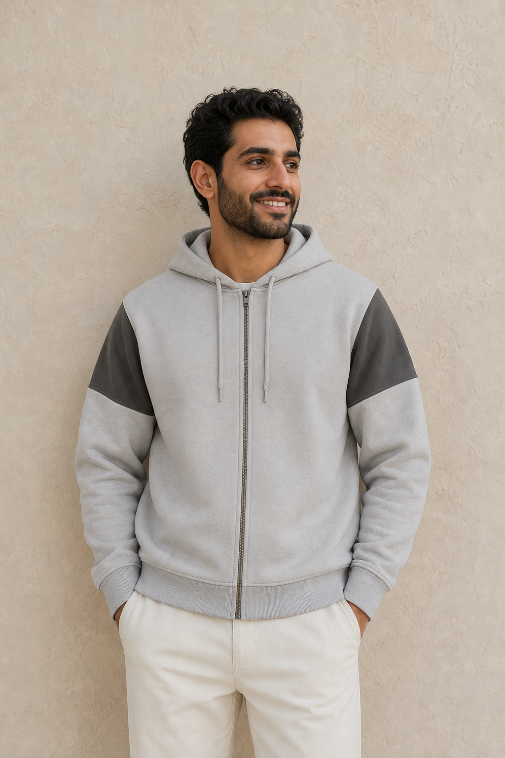 SILVER - on model