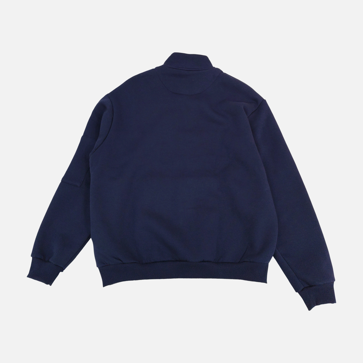 Men Half Zip High Neck Sweatshirt