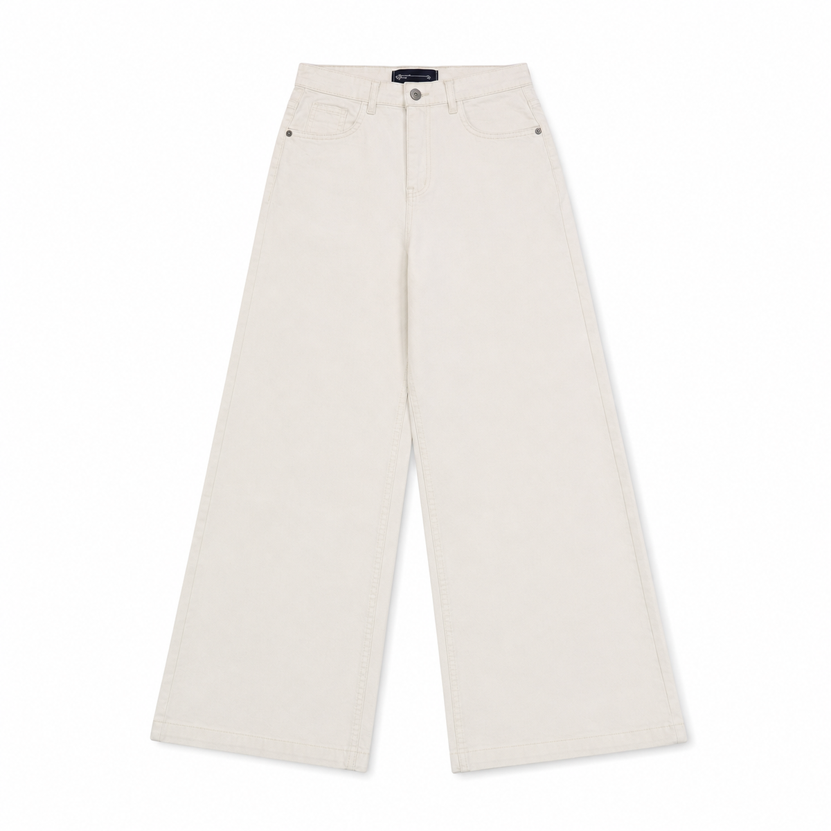 Women Wide Leg Gabardine Pants
