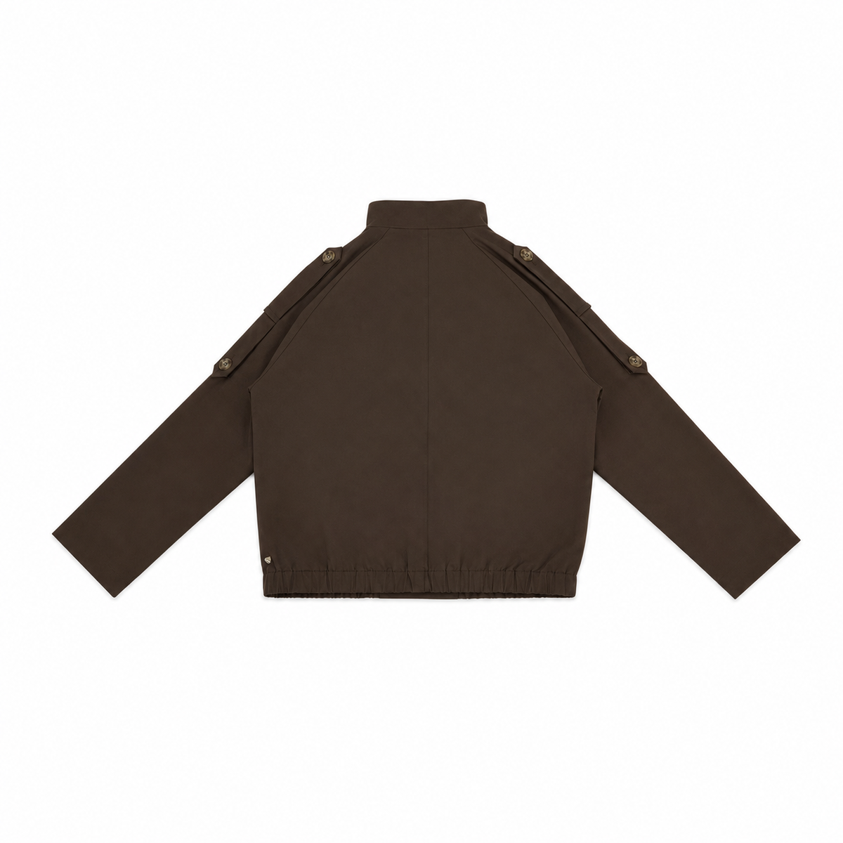 Women Double-Breasted High Collar Jacket