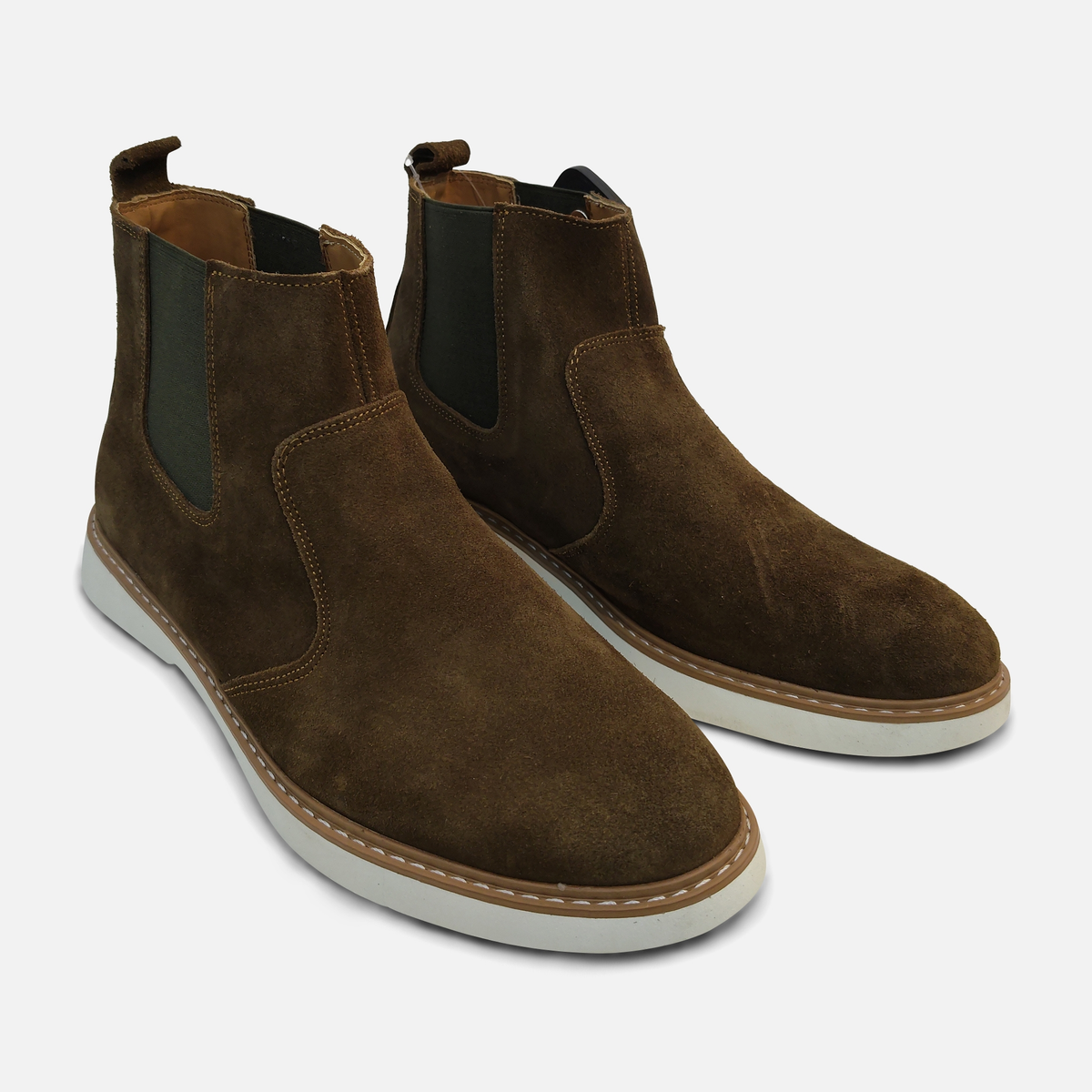 Men Suede Chelsea Boots