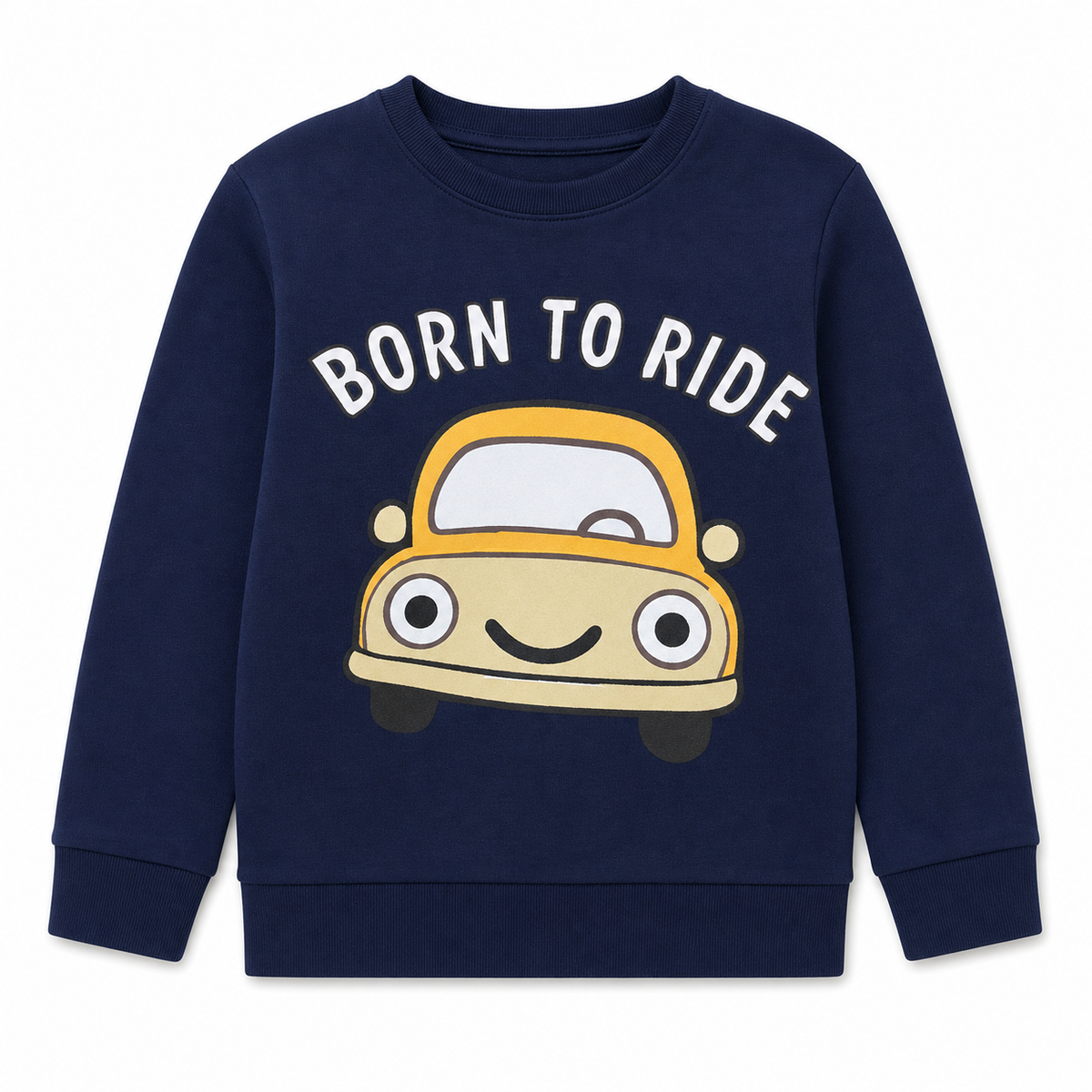 Boys Printed Crew Neck Sweatshirt