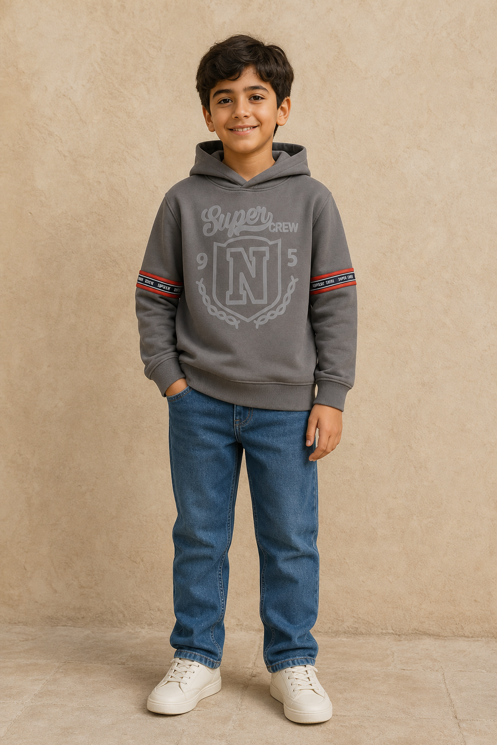 GREY - on model