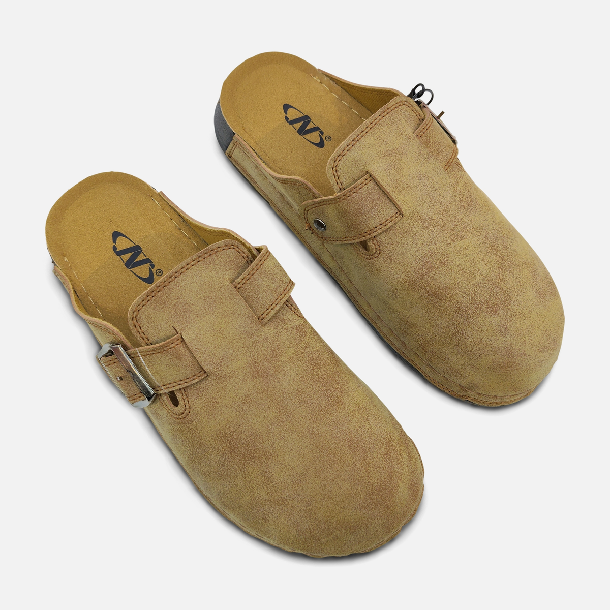 Men Buckle Strap Clog