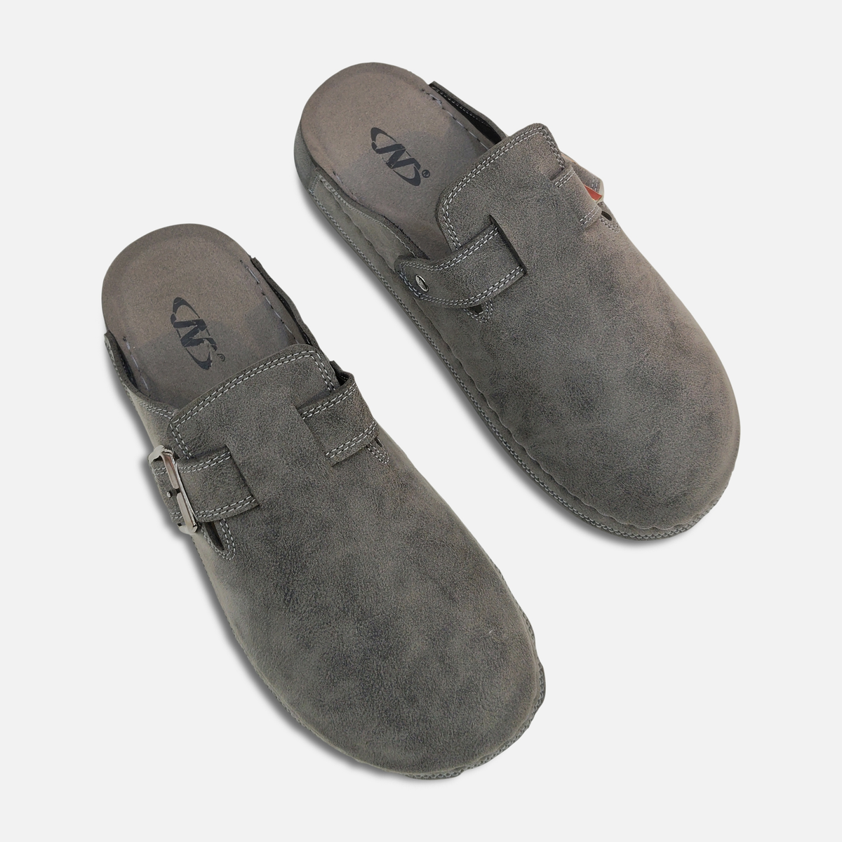 Men Buckle Strap Clog