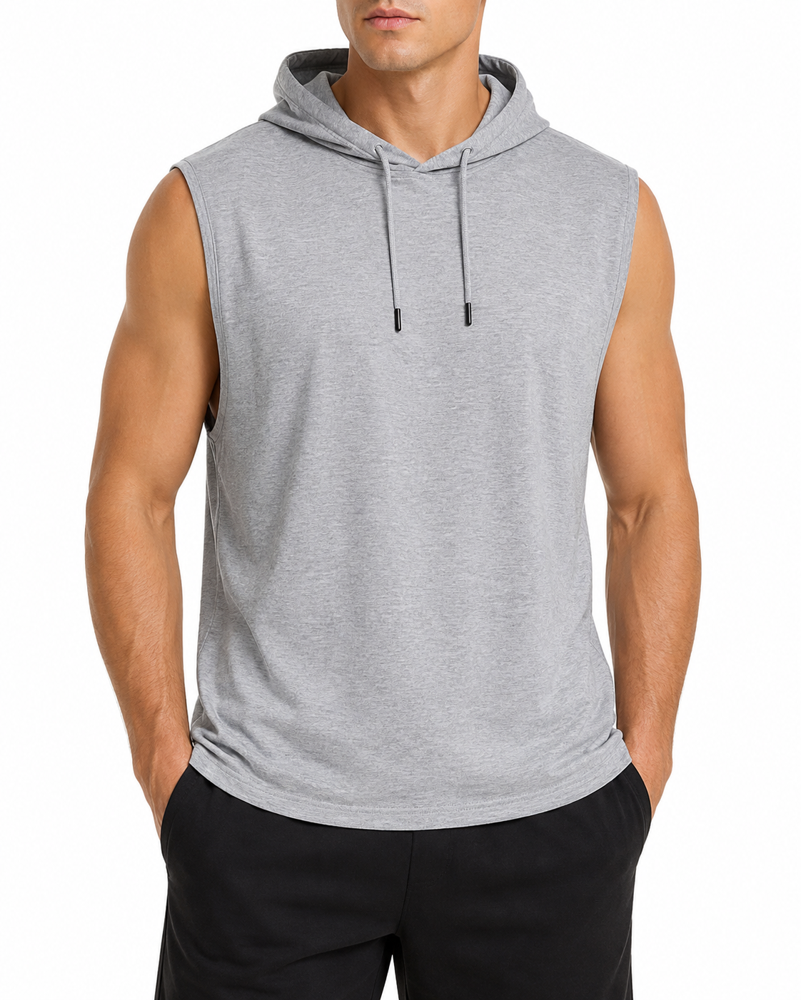 Men Sleeveless Hoodie