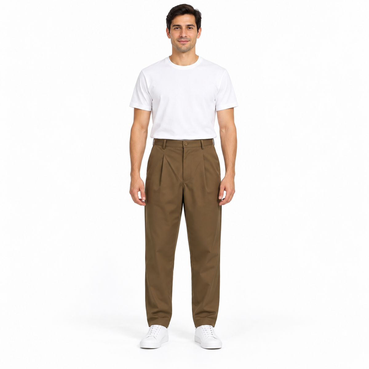 Straight Fit Casual Pants