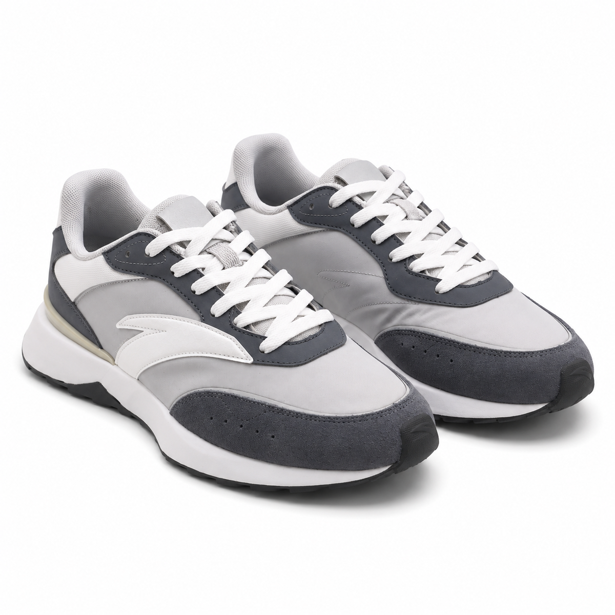 Retro Running Sneakers With Side