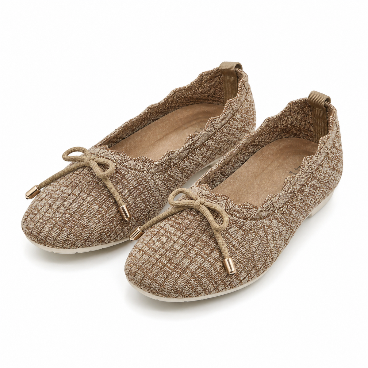 Women Bow Detail Ballet Flats