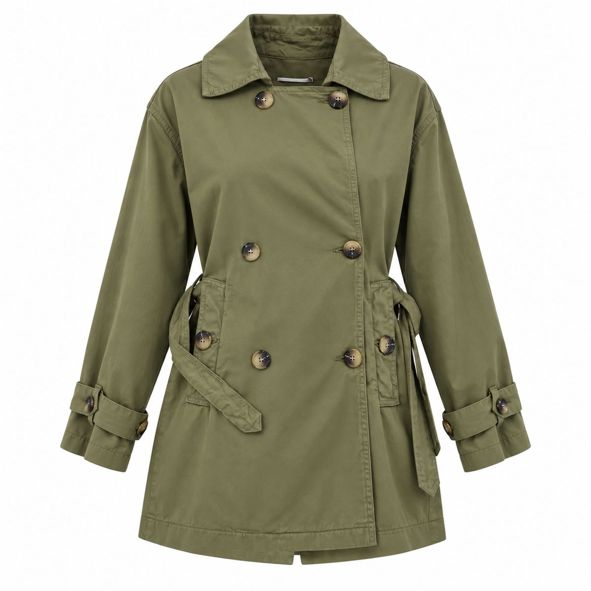 Double-Breasted Trench Coat