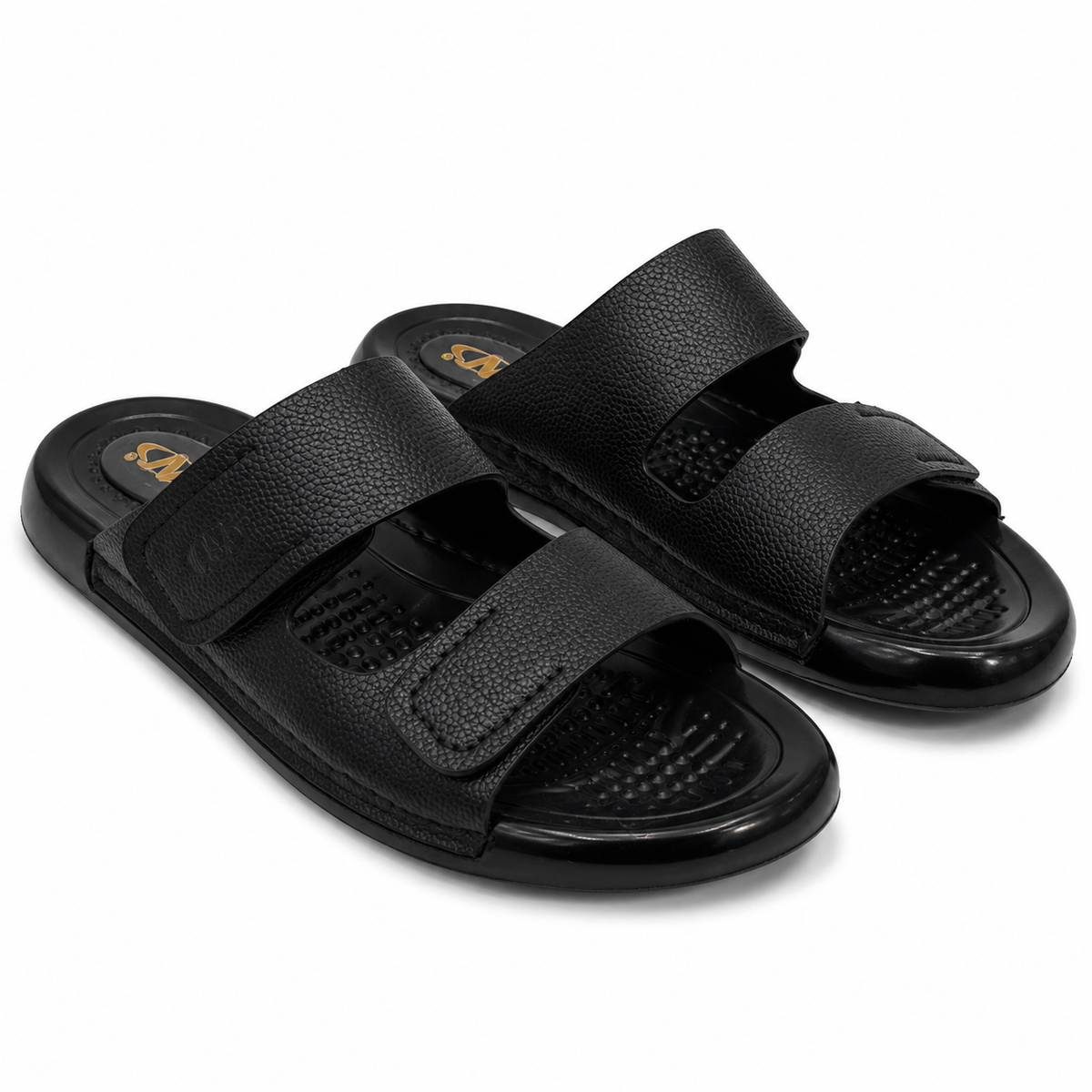 Men Double Strap Comfort Slipper