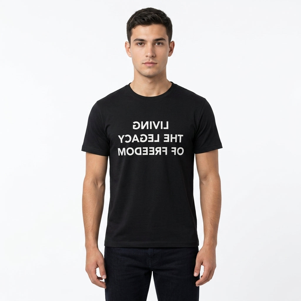 Men Living The Legacy Of Freedom Graphic T Shirt