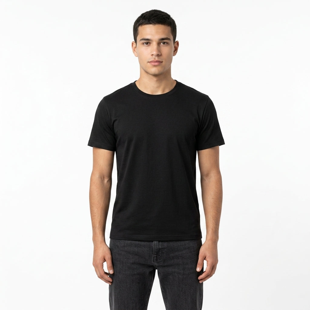 Boys Basic Crew Neck T Shirt