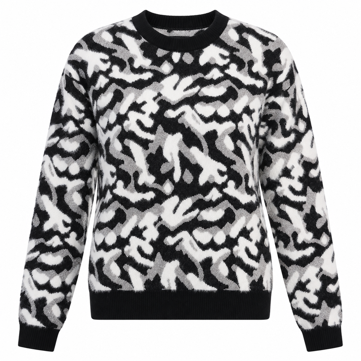 Abstract Pattern Pullover