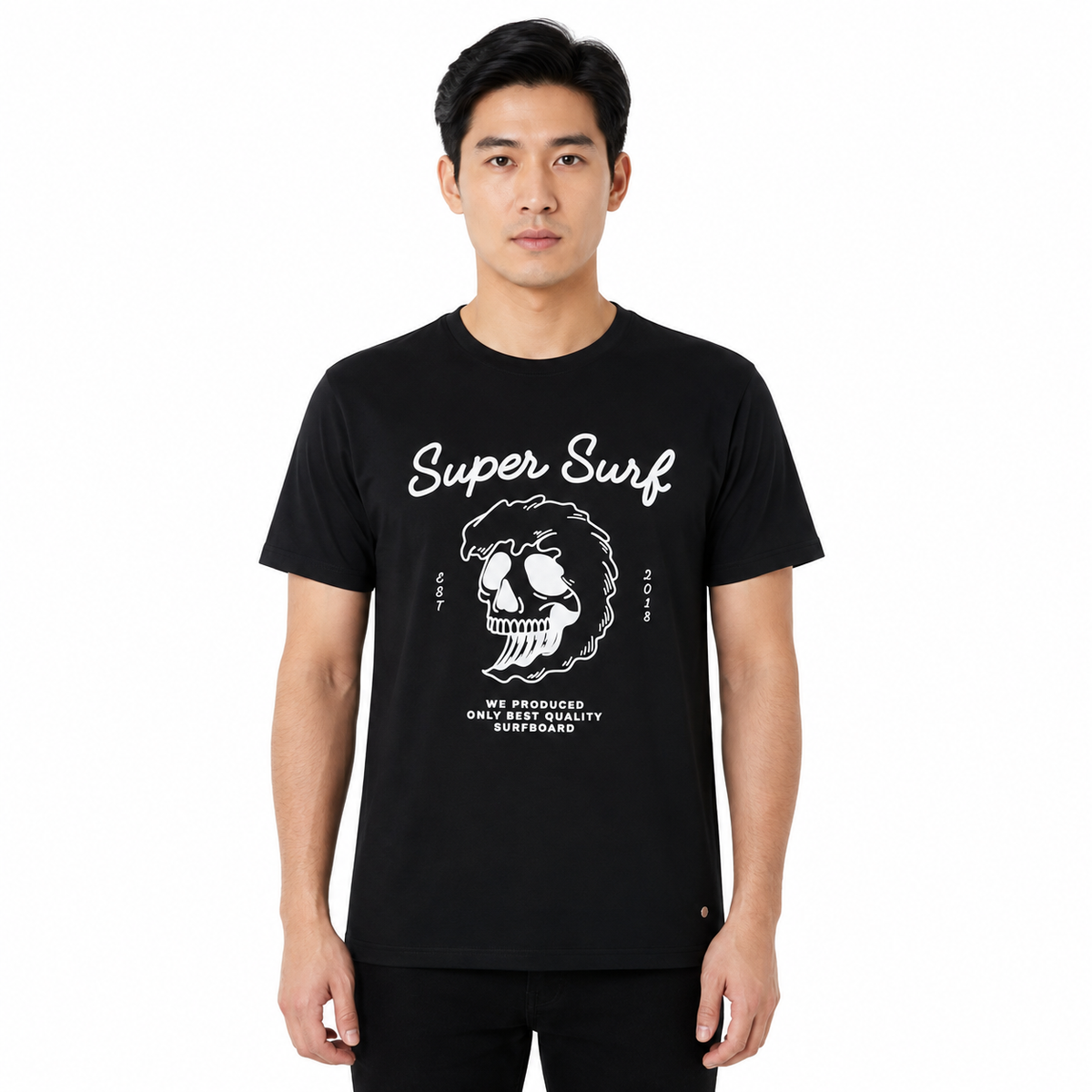 Men Skull Graphic Print T-Shirt