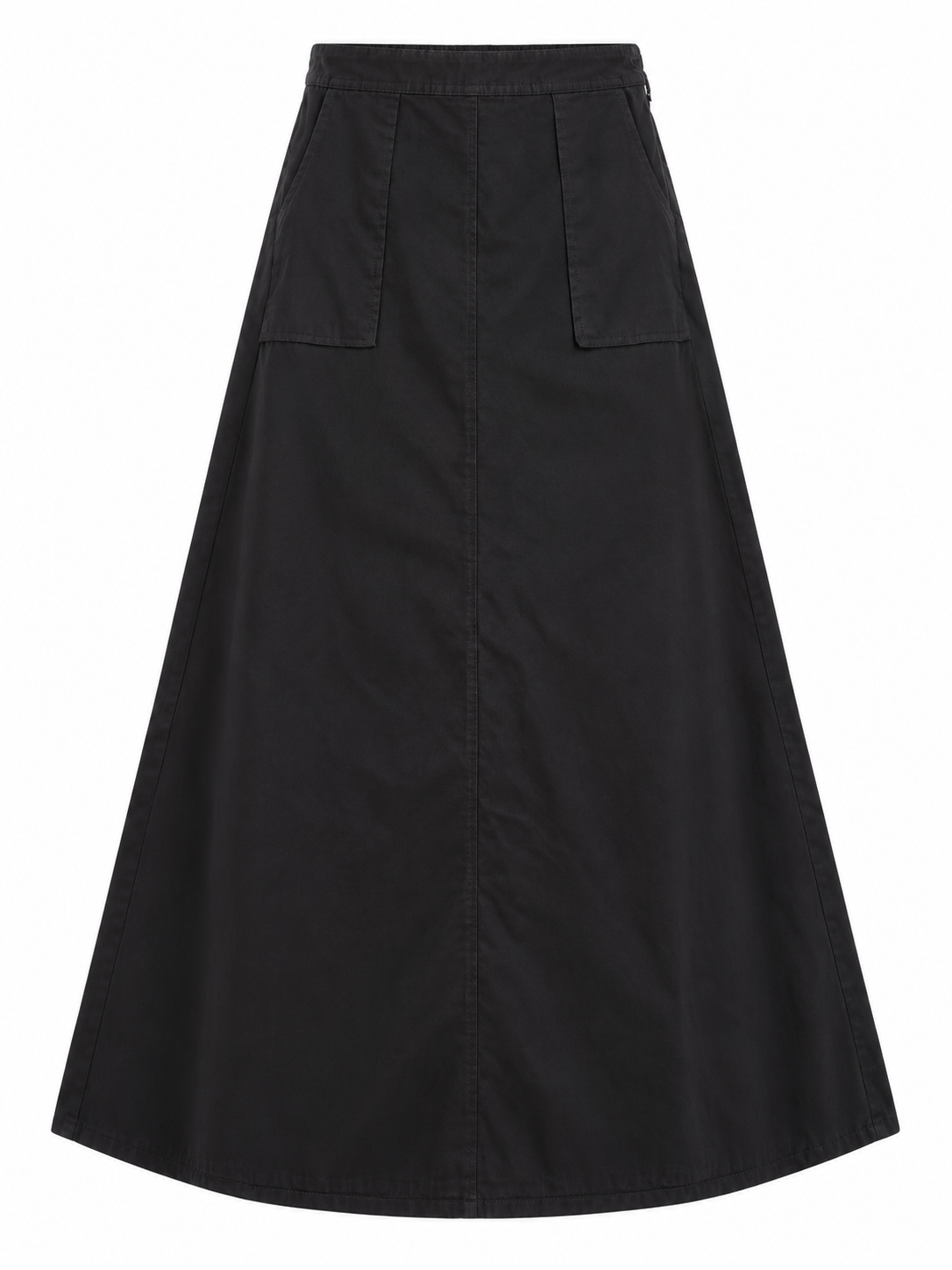 Woman Light A Line Midi Skirt