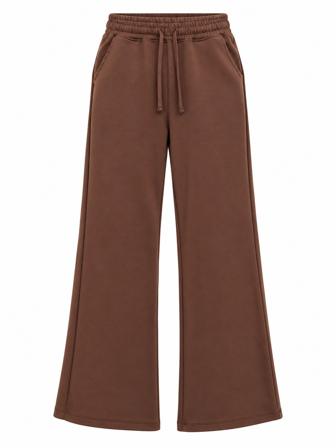 Women Wide Leg Sweatpants With Drawstring Waist