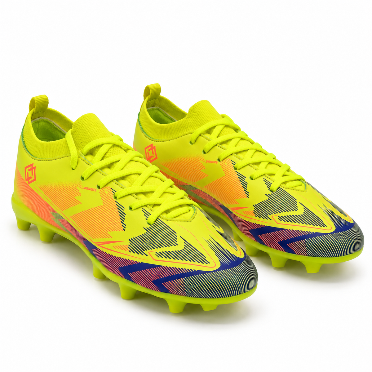 Graphic Lace Up Soccer Cleats