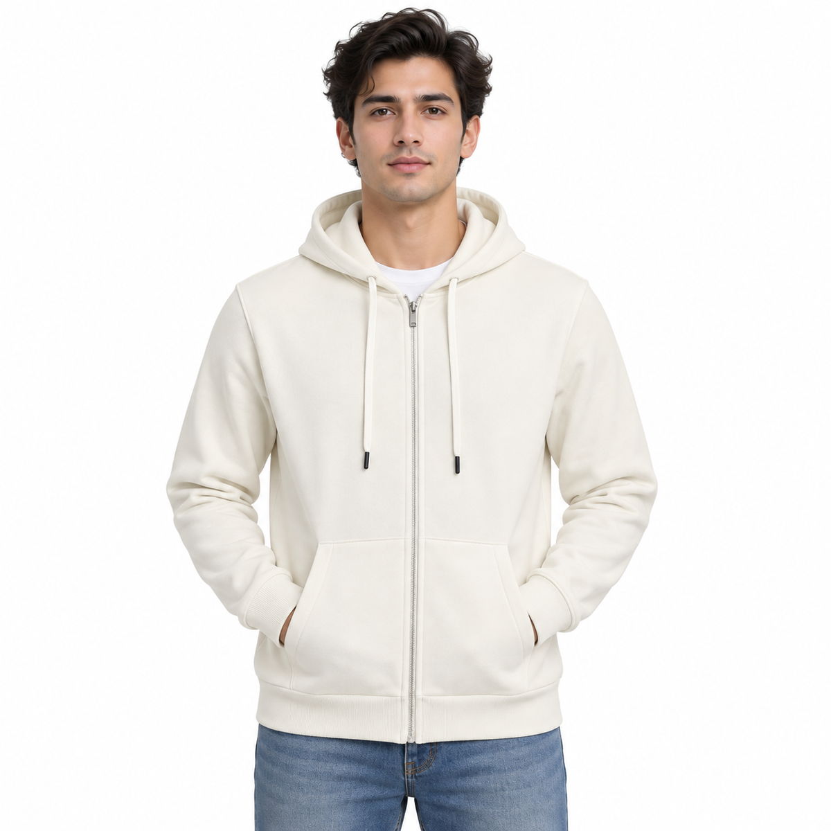 Essential Zip-Up Hoodie