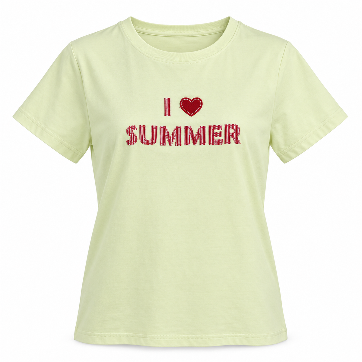 Summer Love Embroidered T-Shirt