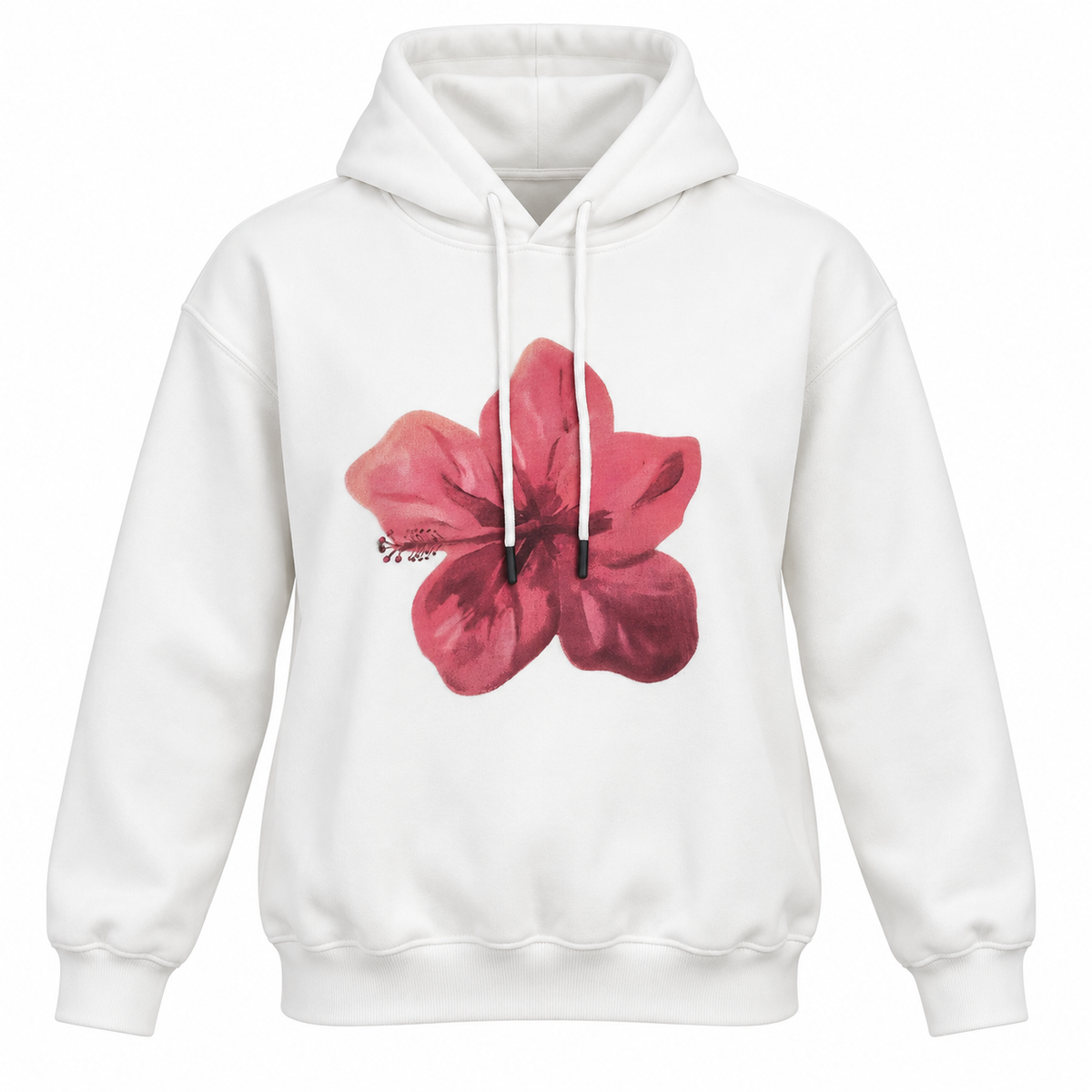 Floral Graphic Hoodie