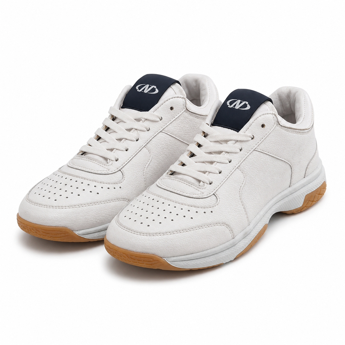 Men Lace Up Gum Sole Sneakers