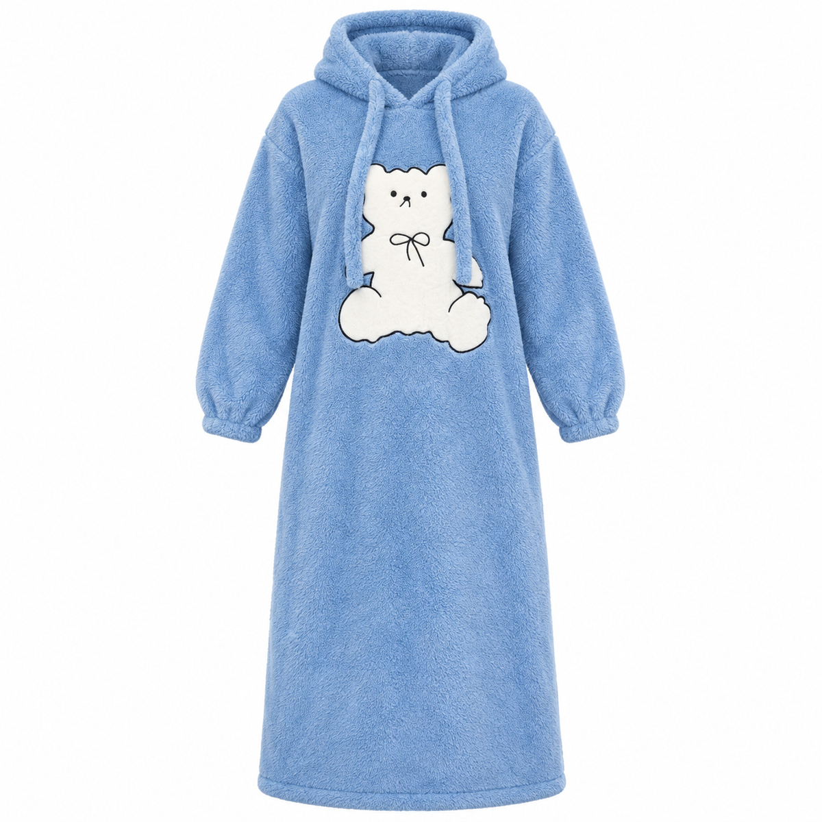 Plush Hooded Bear Nightdress