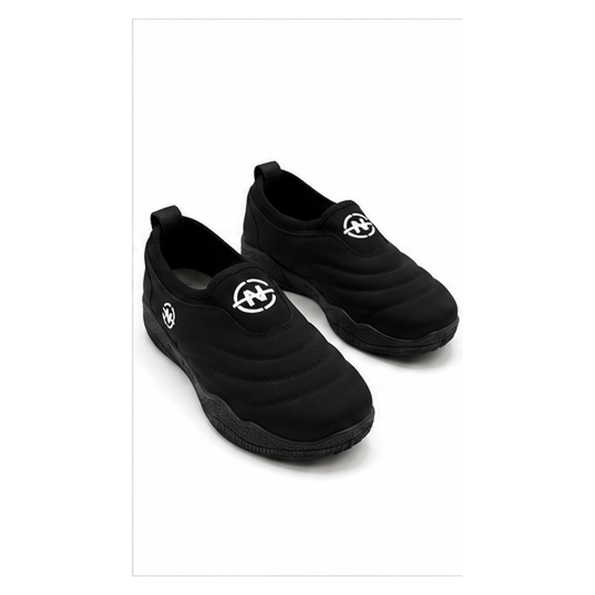 Women Contrast Detail Slip-On Shoes
