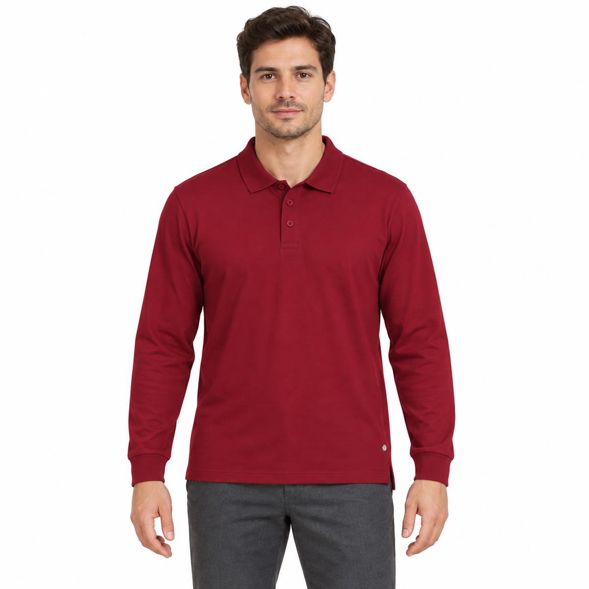 Classic Long Sleeve Polo