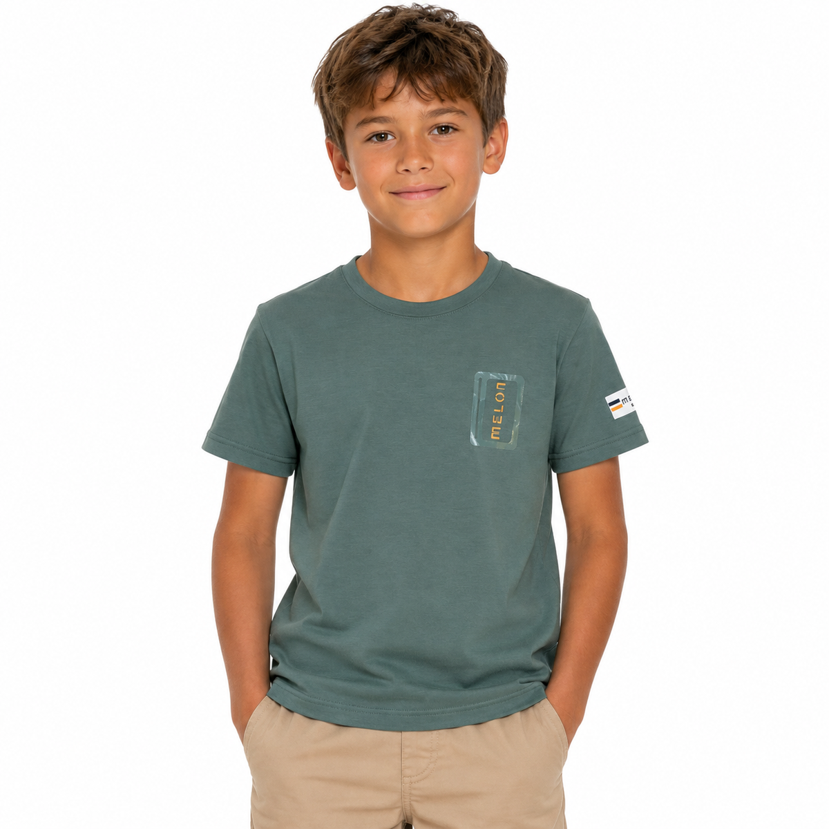 Kids Short Sleeve Logo T Shirt