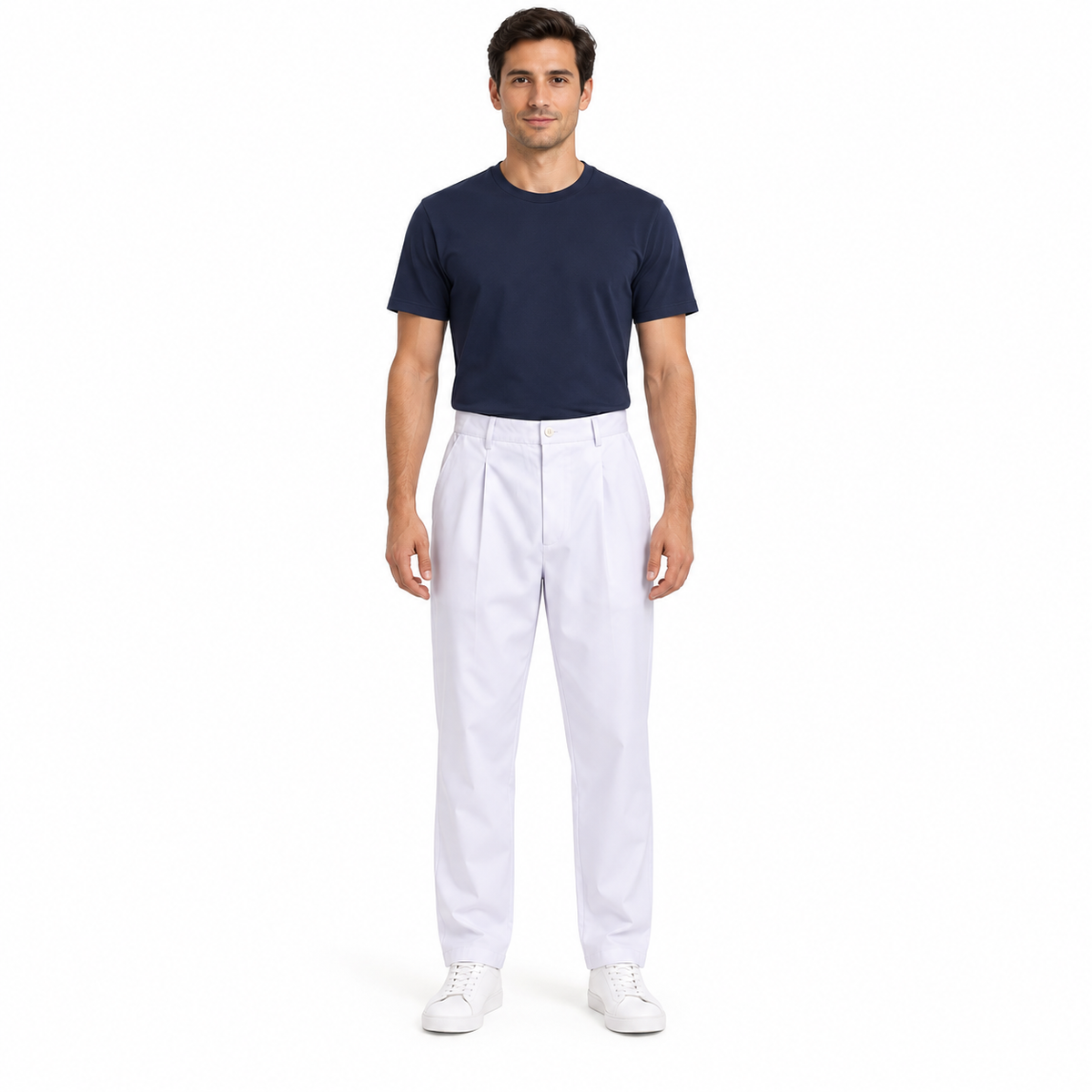 Straight Fit Casual Pants