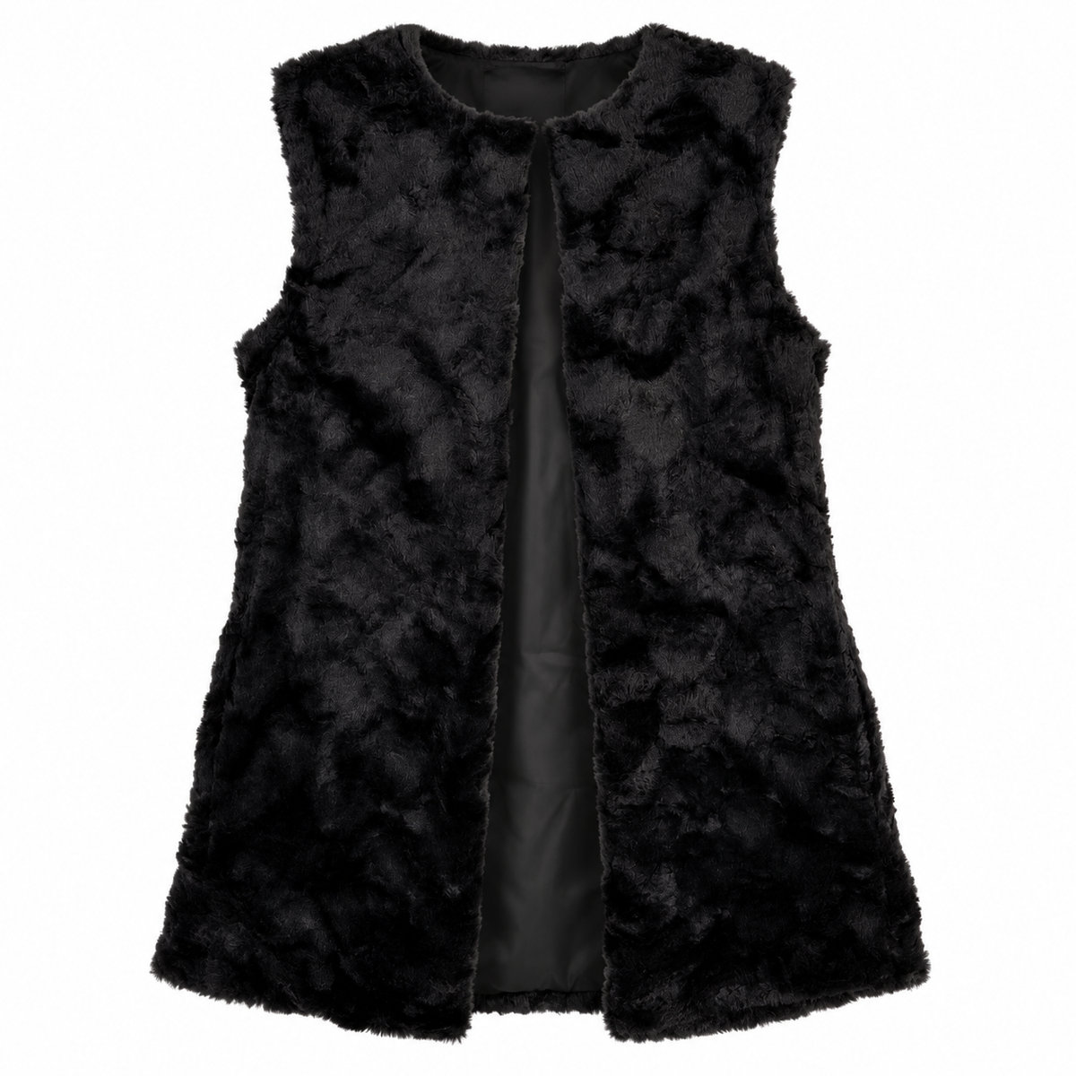 Plush Faux Fur Vest