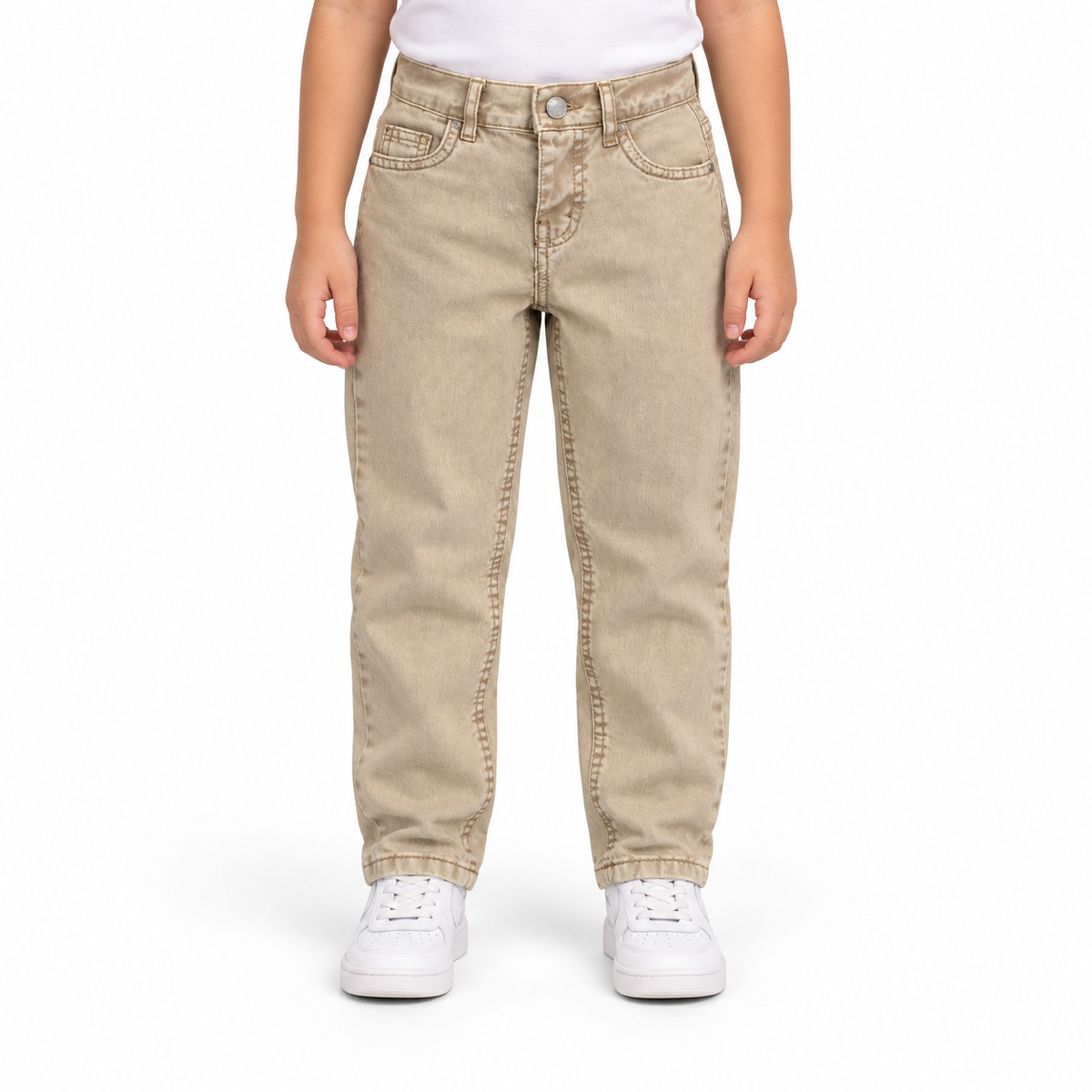 Girls Classic Straight Fit Denim Jeans