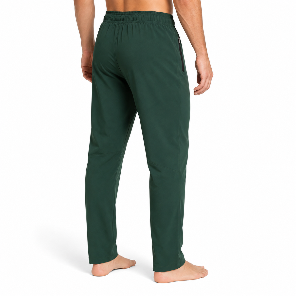 Men Performance Track Pants With Zip Pockets